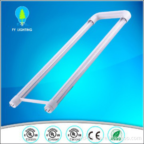 100-347V 2FT 18W led u-tube LED TUBE with cUL UL LM79 LM80 approved